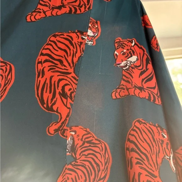 Dressed in LALA - Satin Playsuit in Wild Woman - Picture 4 of 6